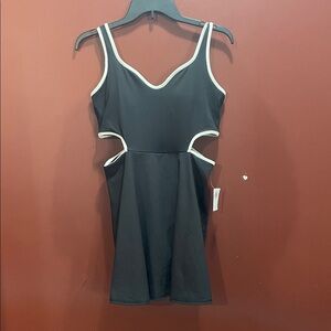 Old Navy Tennis Dress with White Trim and built in shorts